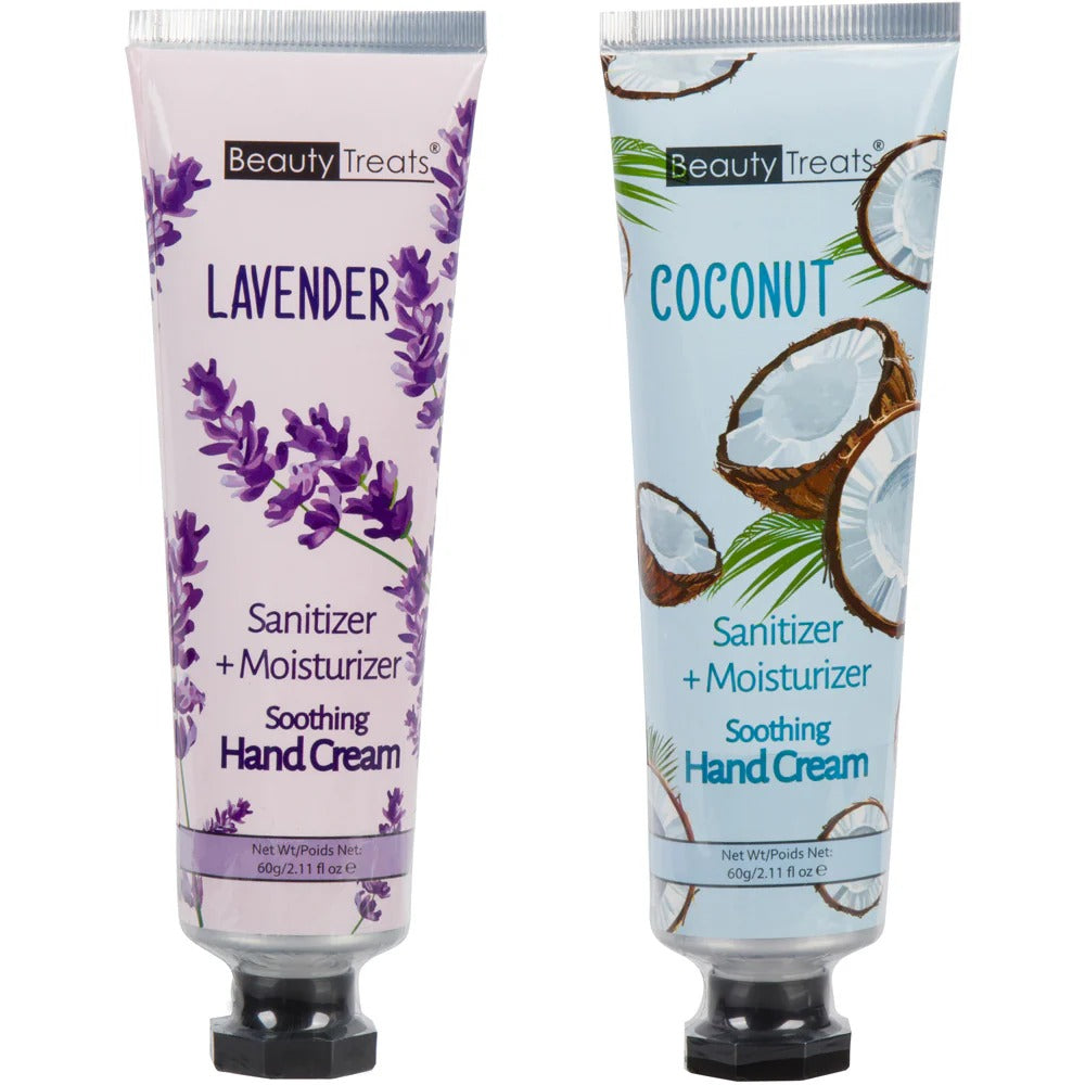 Beauty Treats Soothing Sanitizer and Moisturizing Hand Cream