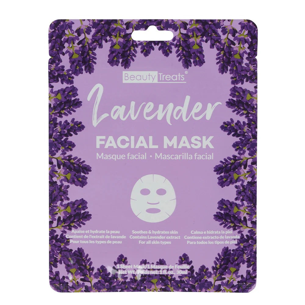 Beauty Treats K Beauty Lavender Face Mask