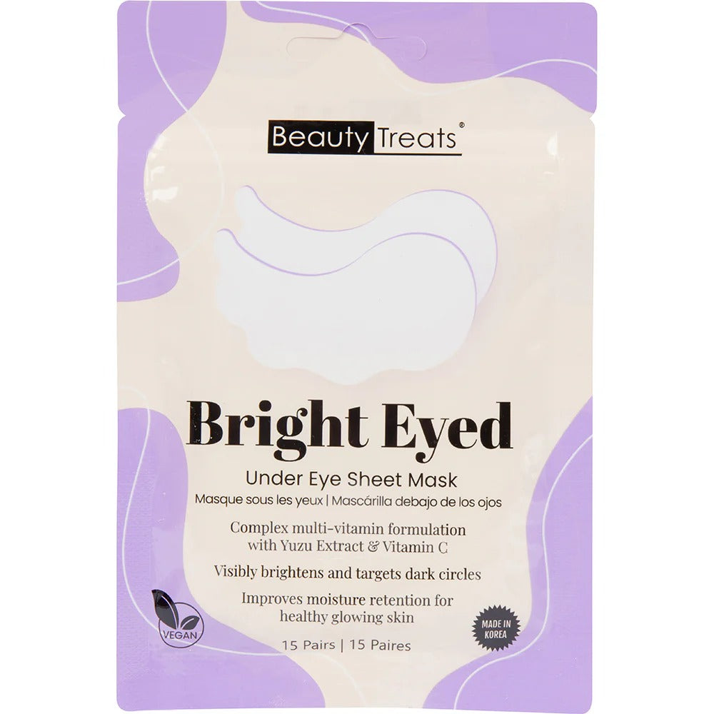 Beauty Treats Bright Eyed Under Eye Sheet Mask