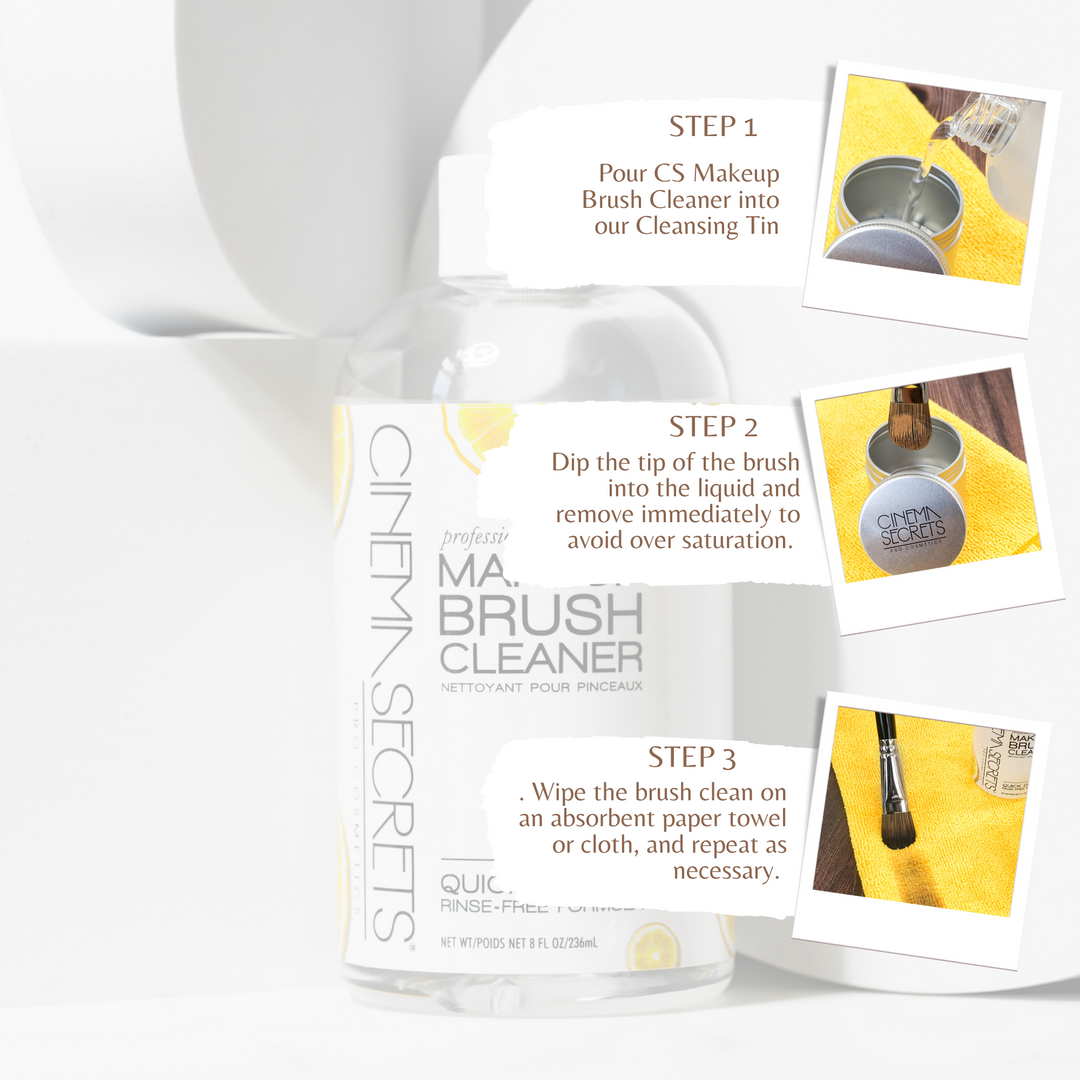 Cinema Secrets Brush Cleaner 2oz Lemon BR702L