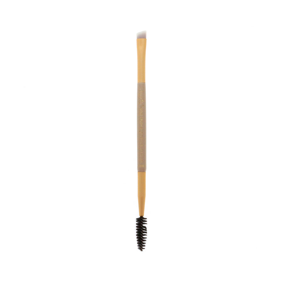 Amor Us Gold Crush Angled Brow Brush & Spoolie #308