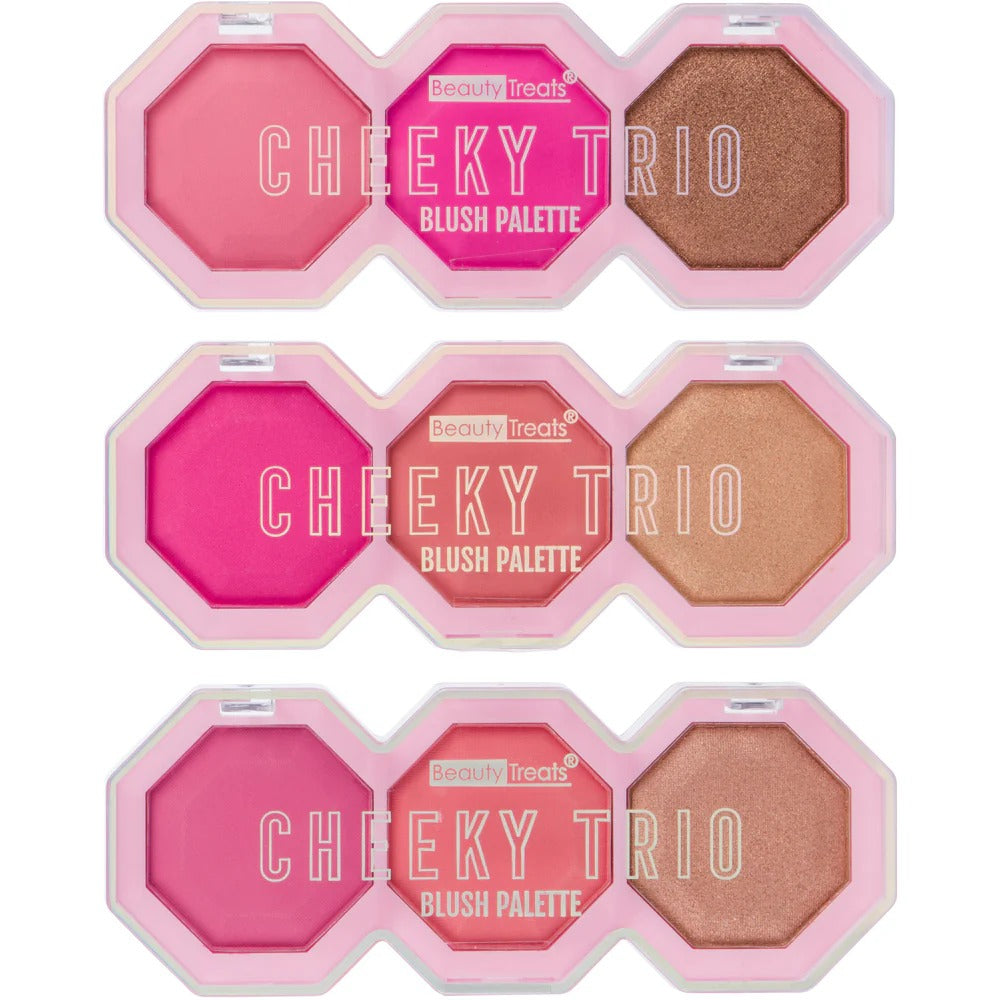 Beauty Treats Mini Cheeky Blush Trio Palette