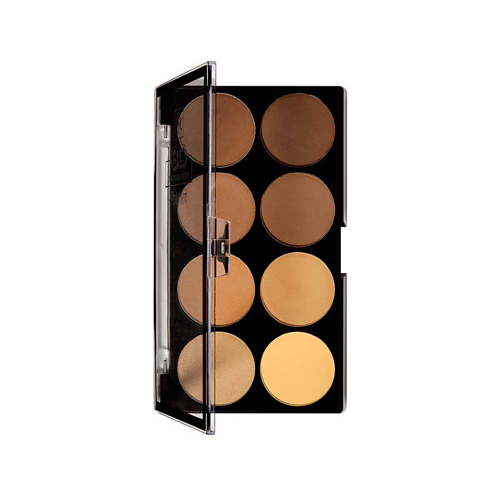 Ruby Kisses 3D Contour Artist Medium Dark - Powder RPCP02