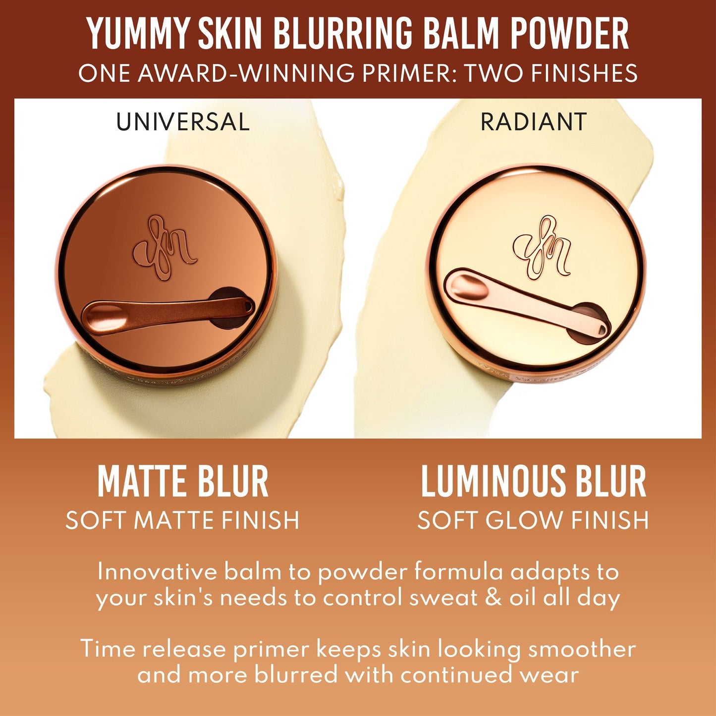 Yummy Skin Blurring Balm Powder - Shade: Radiant - Colorless/ Translucent with Soft Gold Pearl