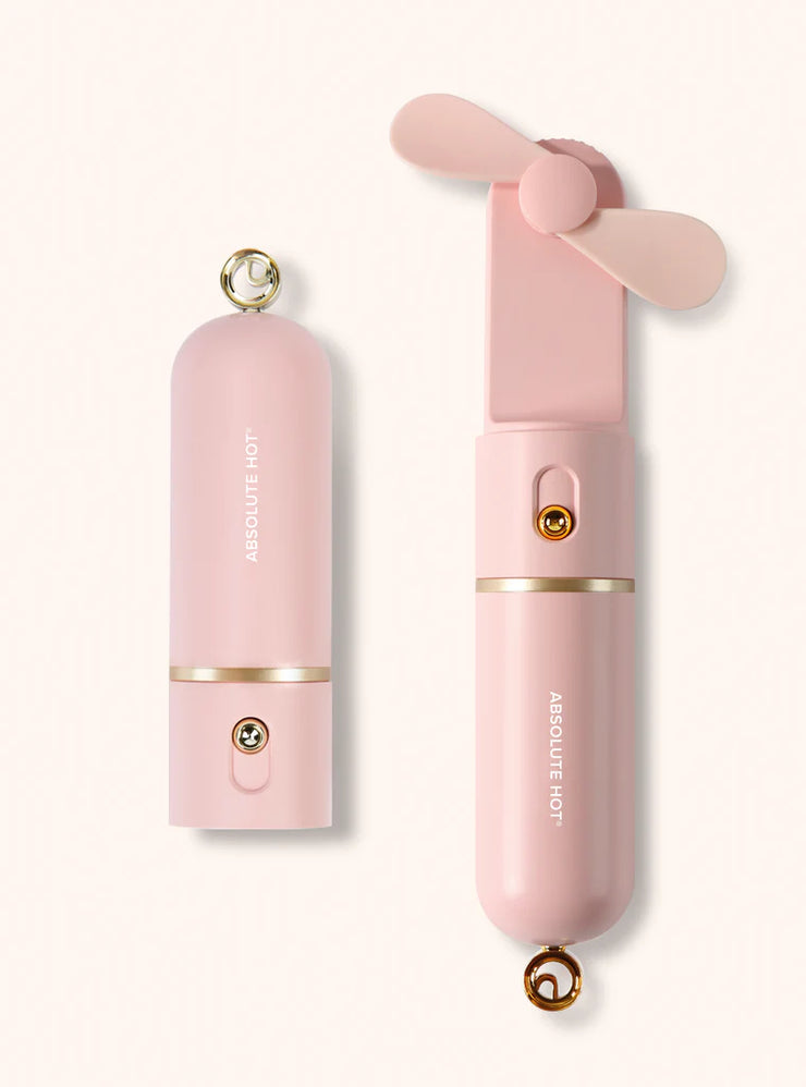Absolute Portable Beauty Fan - Pink
