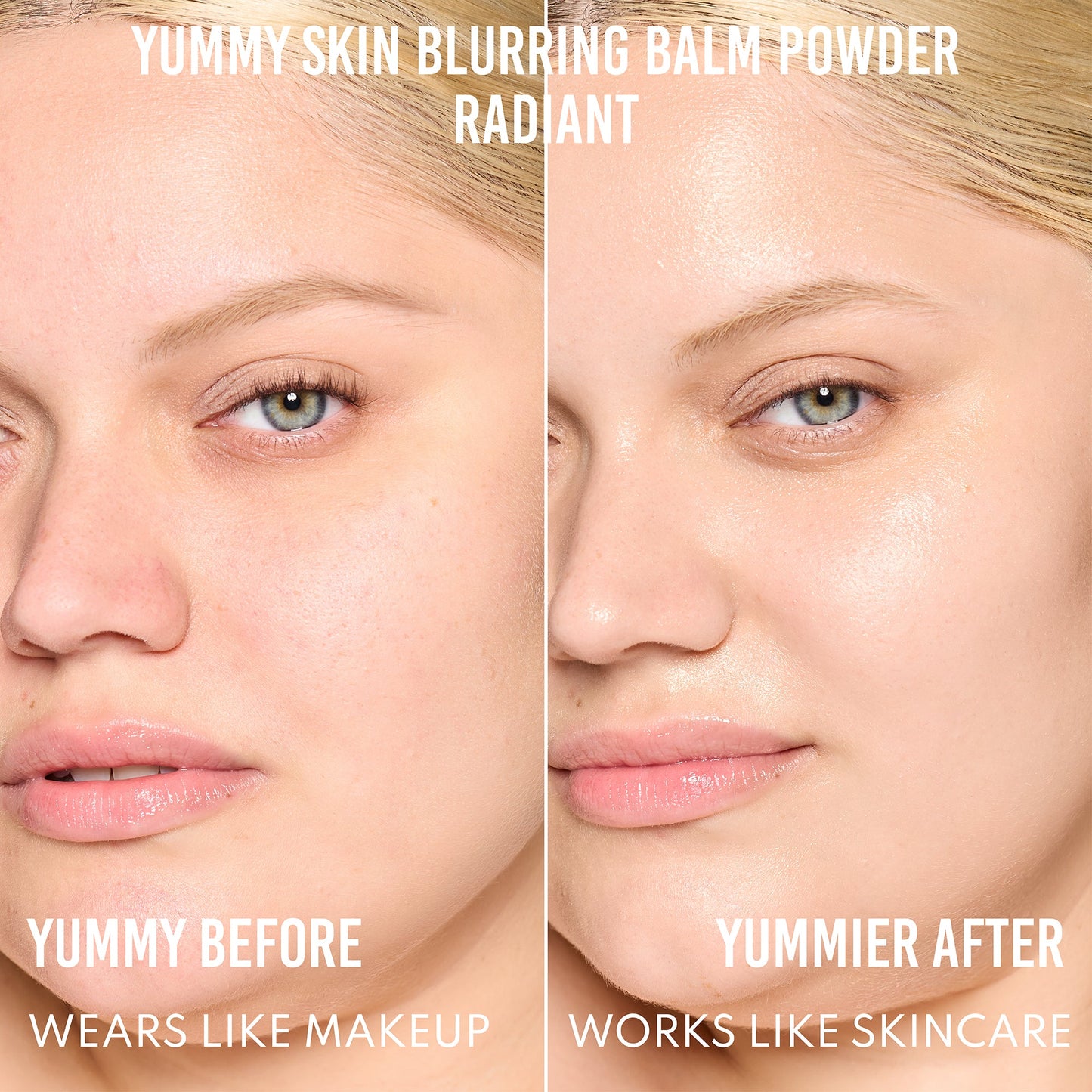 Yummy Skin Blurring Balm Powder - Shade: Radiant - Colorless/ Translucent with Soft Gold Pearl