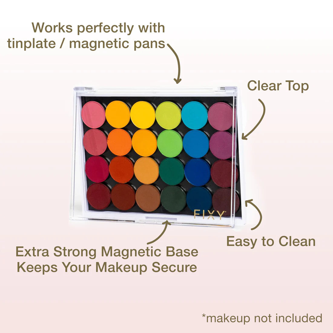 FIXY Medium Empty Magnetic Makeup Palette