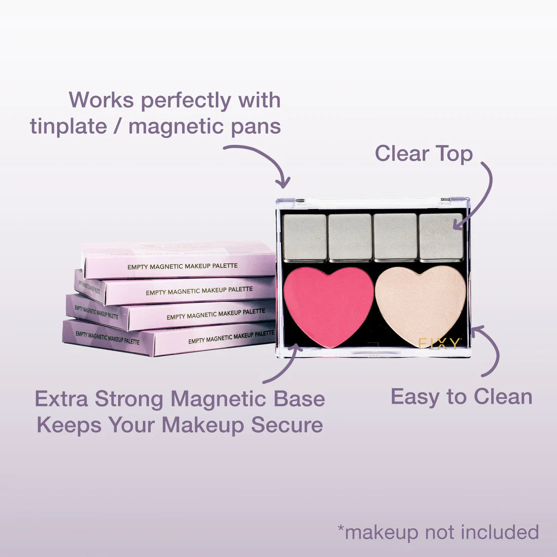 FIXY Small Empty Magnetic Makeup Palette