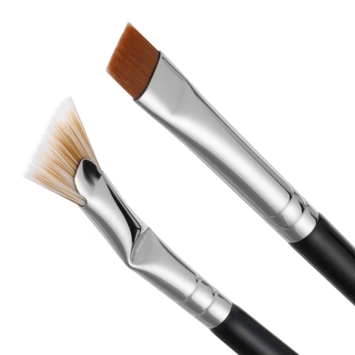 Bdellium Tools 727 Double-Ended Bent Lash Fan / Flat Definer