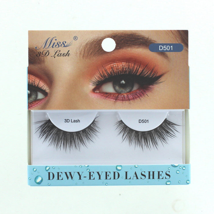 Miss Lashes 3D Dewy-Eyed Lashes - D501