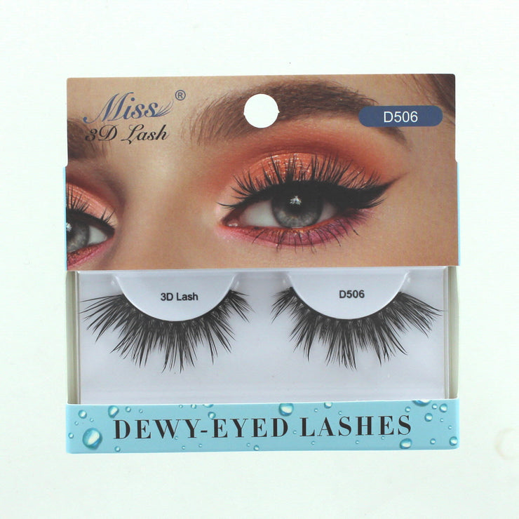 Miss Lashes 3D Dewy-Eyed Lashes - D506