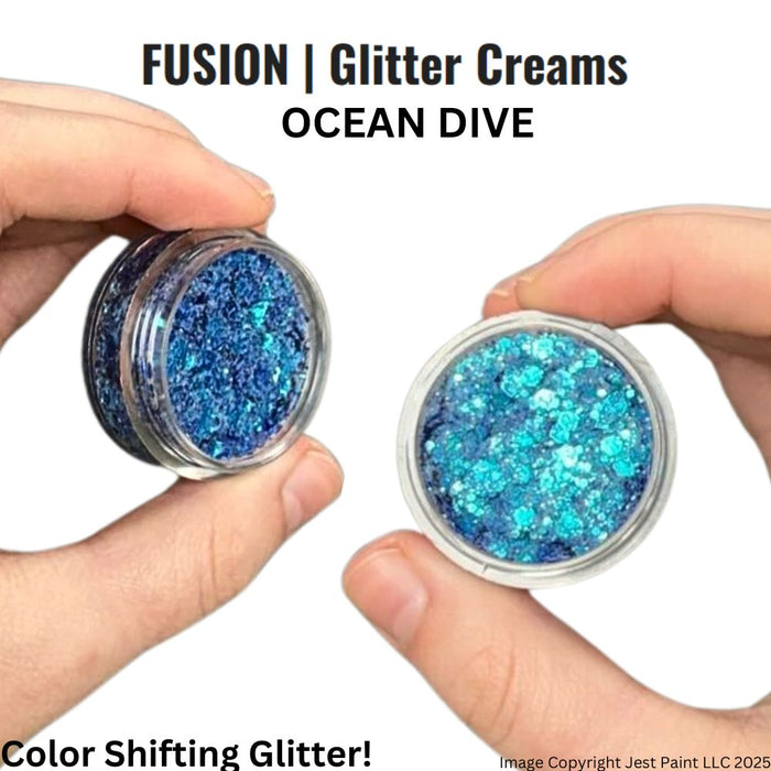 Fusion Body Art Glitter Cream OCEAN DIVE 10mL
