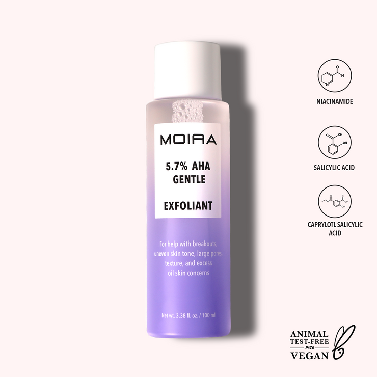 Moira 5.7% AHA Gentle Exfoliant