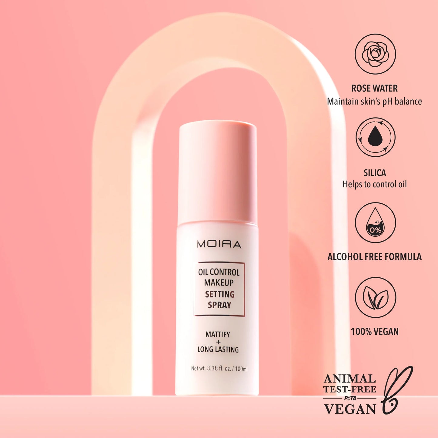 Moira Oil Control Setting Spray - Mattify OMS001