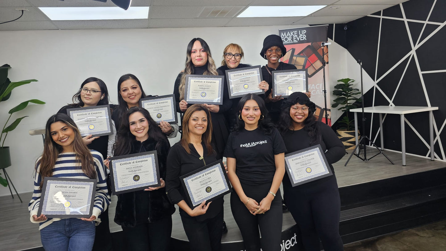 Fundamentals of Makeup 6 Week Program - Starting August 4, 2025 @ 3pm