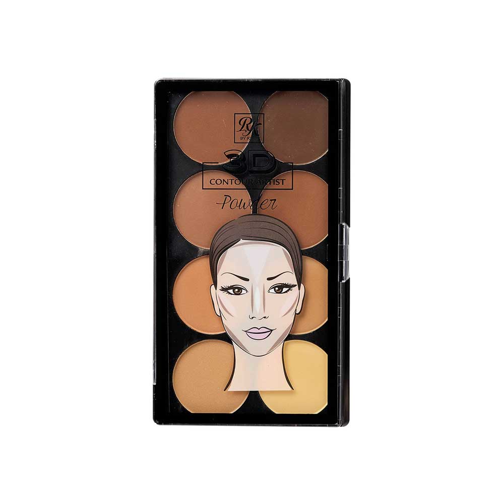 Ruby Kisses 3D Contour Artist Medium Dark - Powder RPCP02