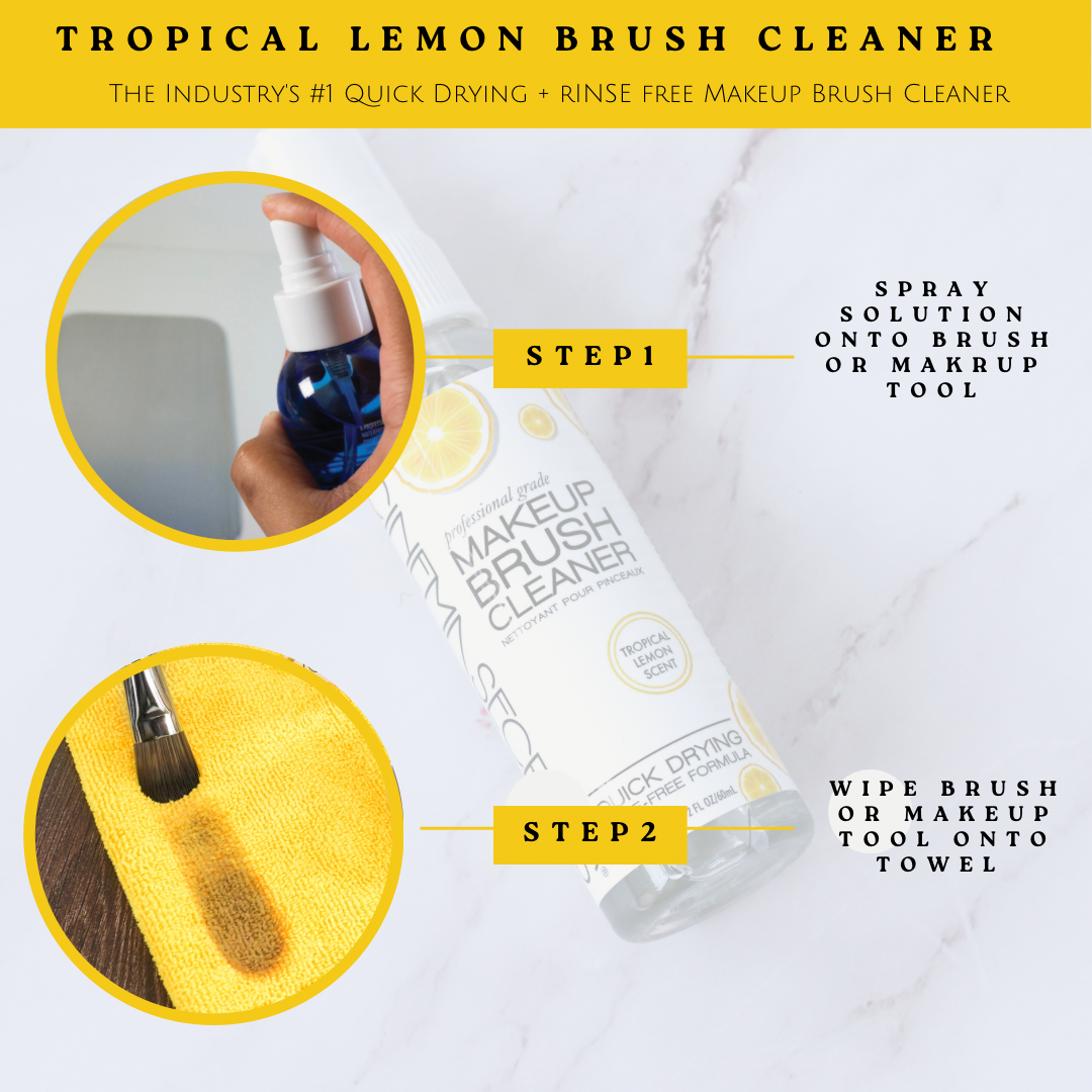 Cinema Secrets Brush Cleaner 2oz Lemon BR702L