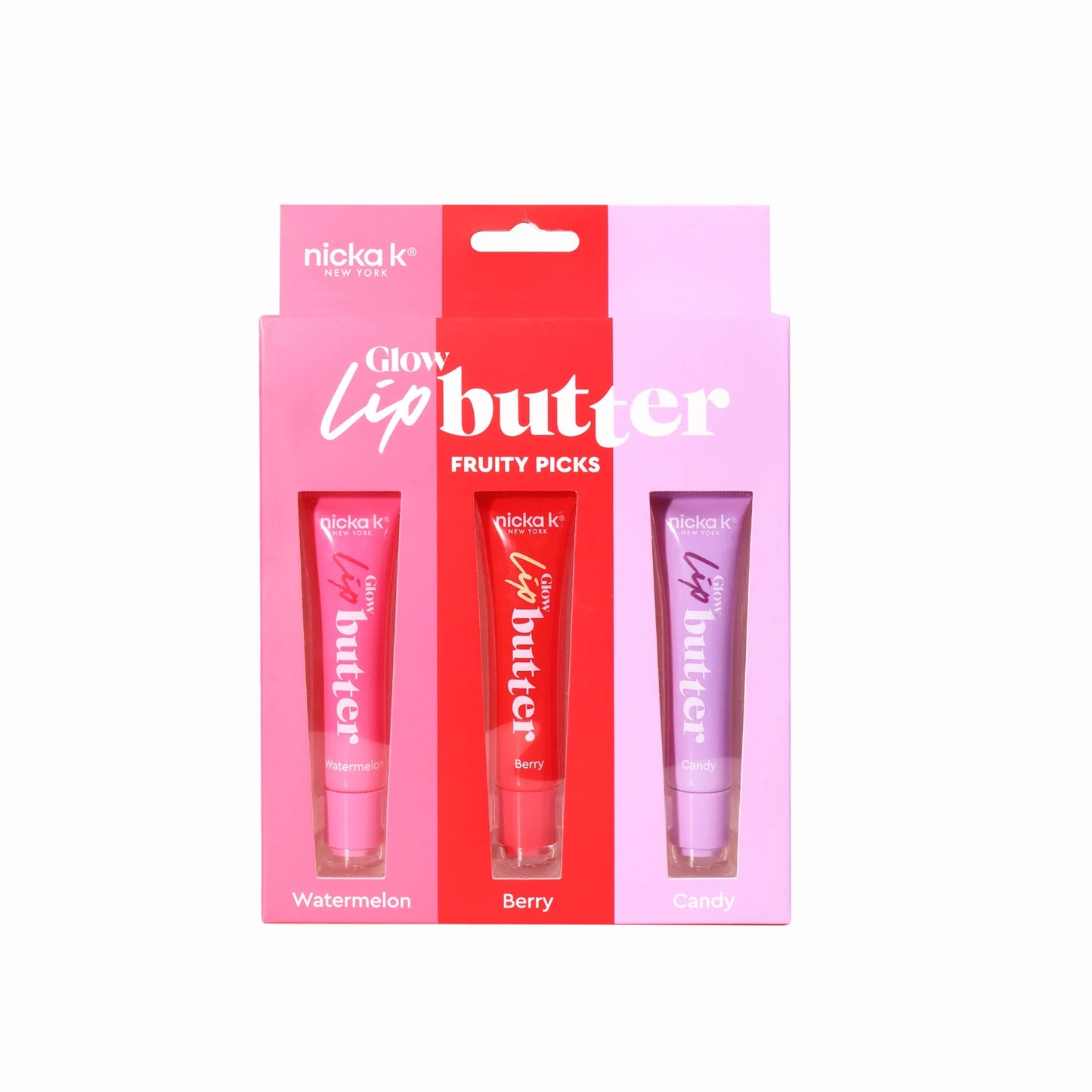 Nicka K Glow Lip Butter Fruity Picks