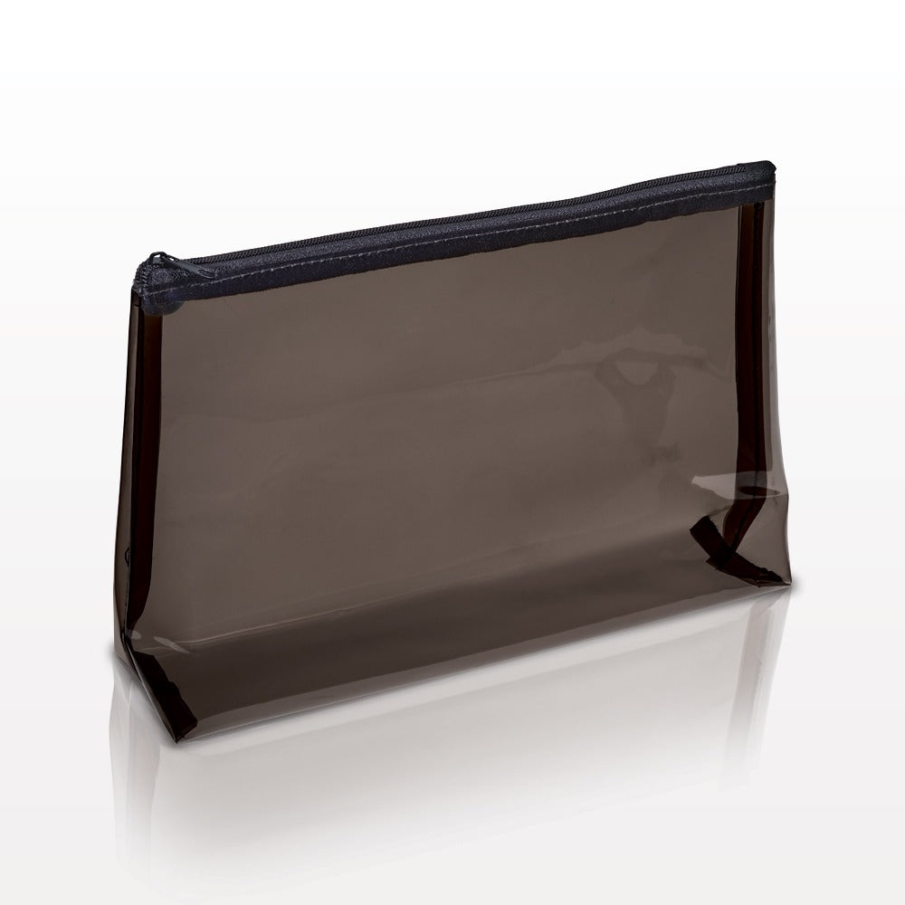 Cosmetic Bag with Black Zipper