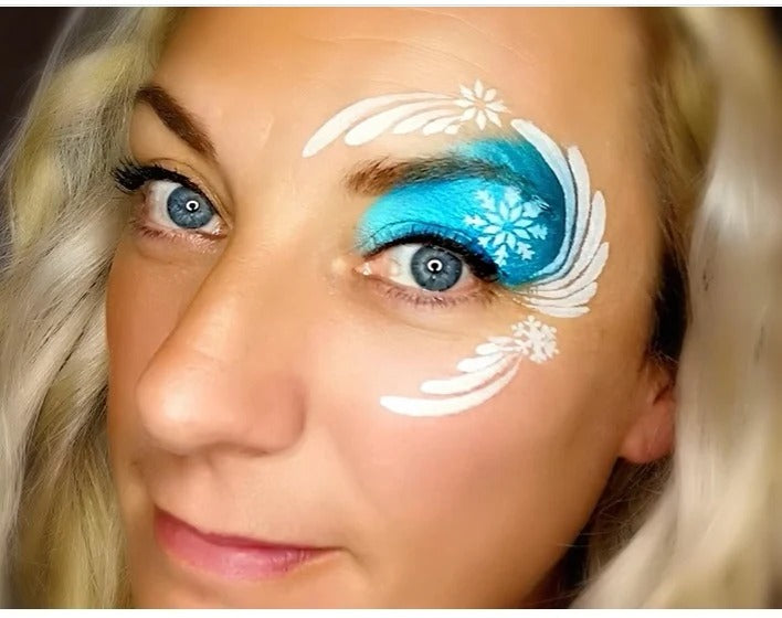 Superstar Face Paint | Dream Colours Rainbow Cake - ICE (Blue Gradient) - 45gr