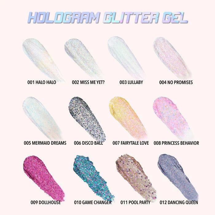 Moira Hologram Glitter Gel