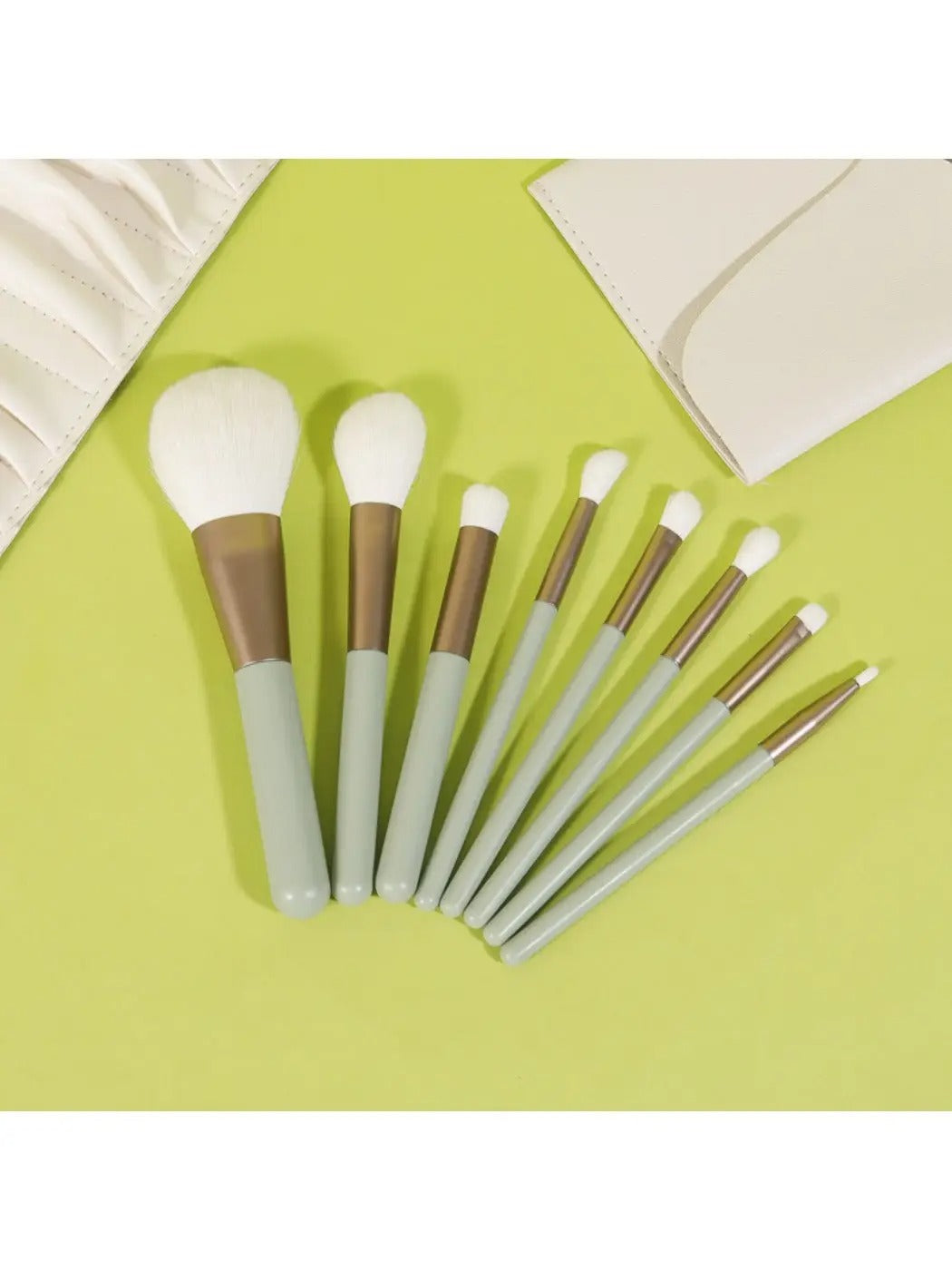 8 Piece Makeup Brush Set