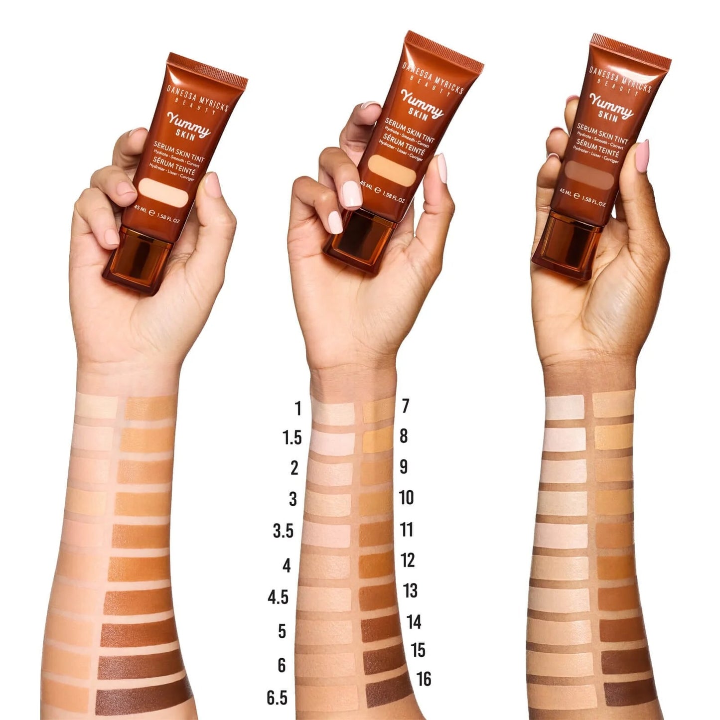 Danessa Myricks Yummy Skin Serum Skin Tint Foundation