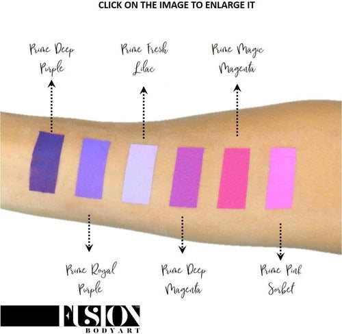 Fusion Body Art Prime Face Paint Colours 32g
