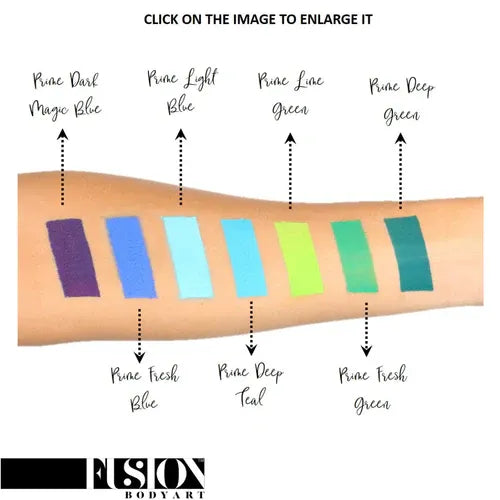 Fusion Body Art Prime Face Paint Colours 32g