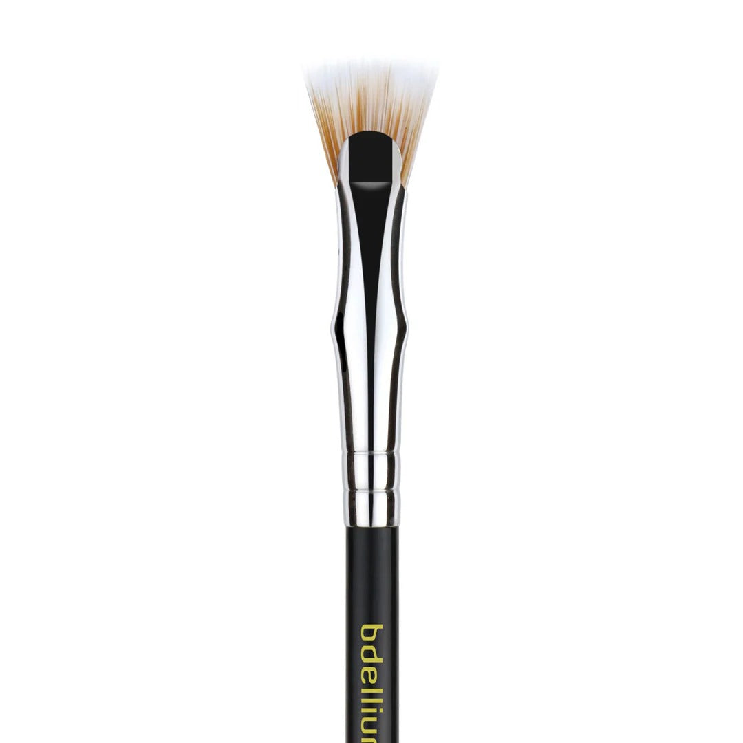 Bdellium Tools 730 Duet Fiber Bent Mascara Fan