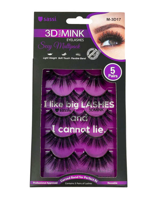 Sassi 3D Faux Mink Lashes - M3D17