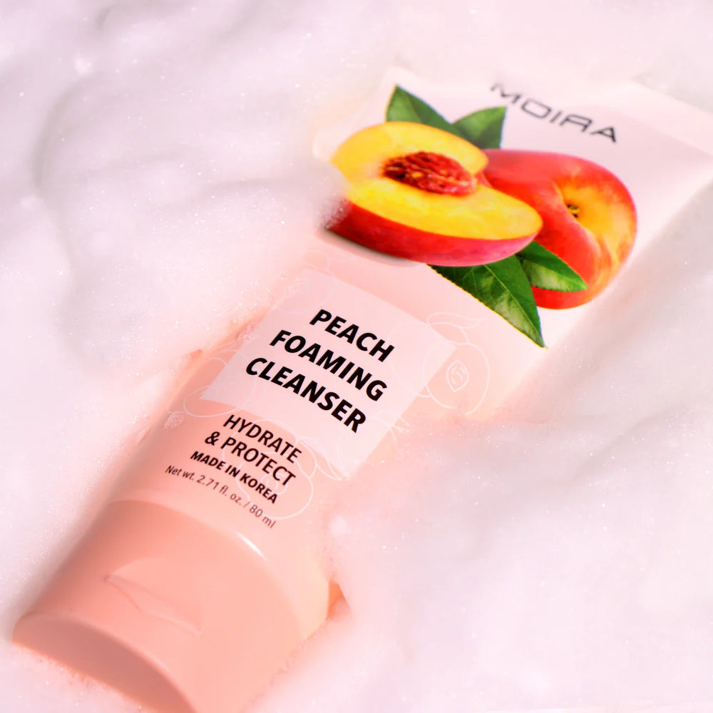 Moira Peach Foam Cleanser