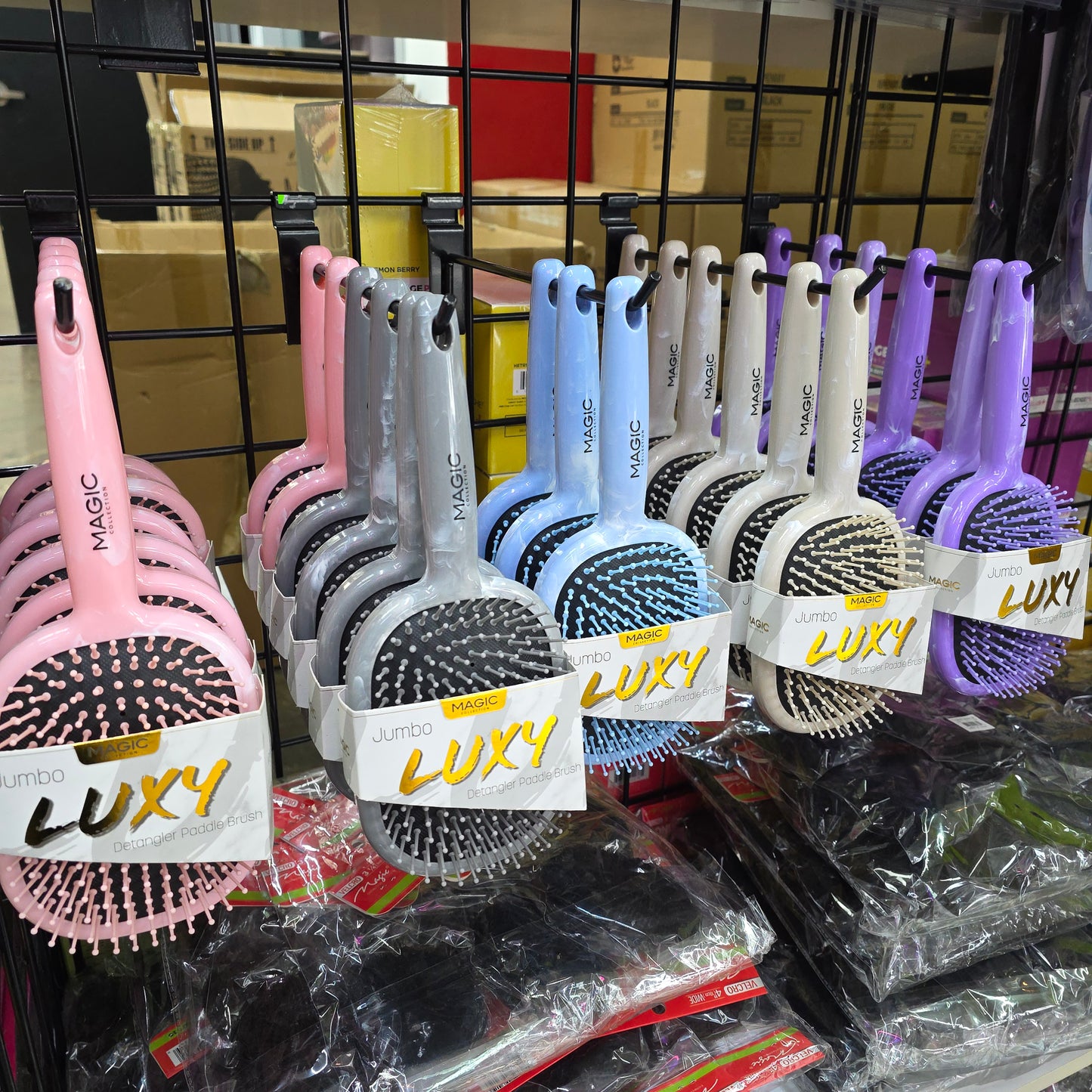 Magic Jumbo Luxy Detangler Paddle Brush