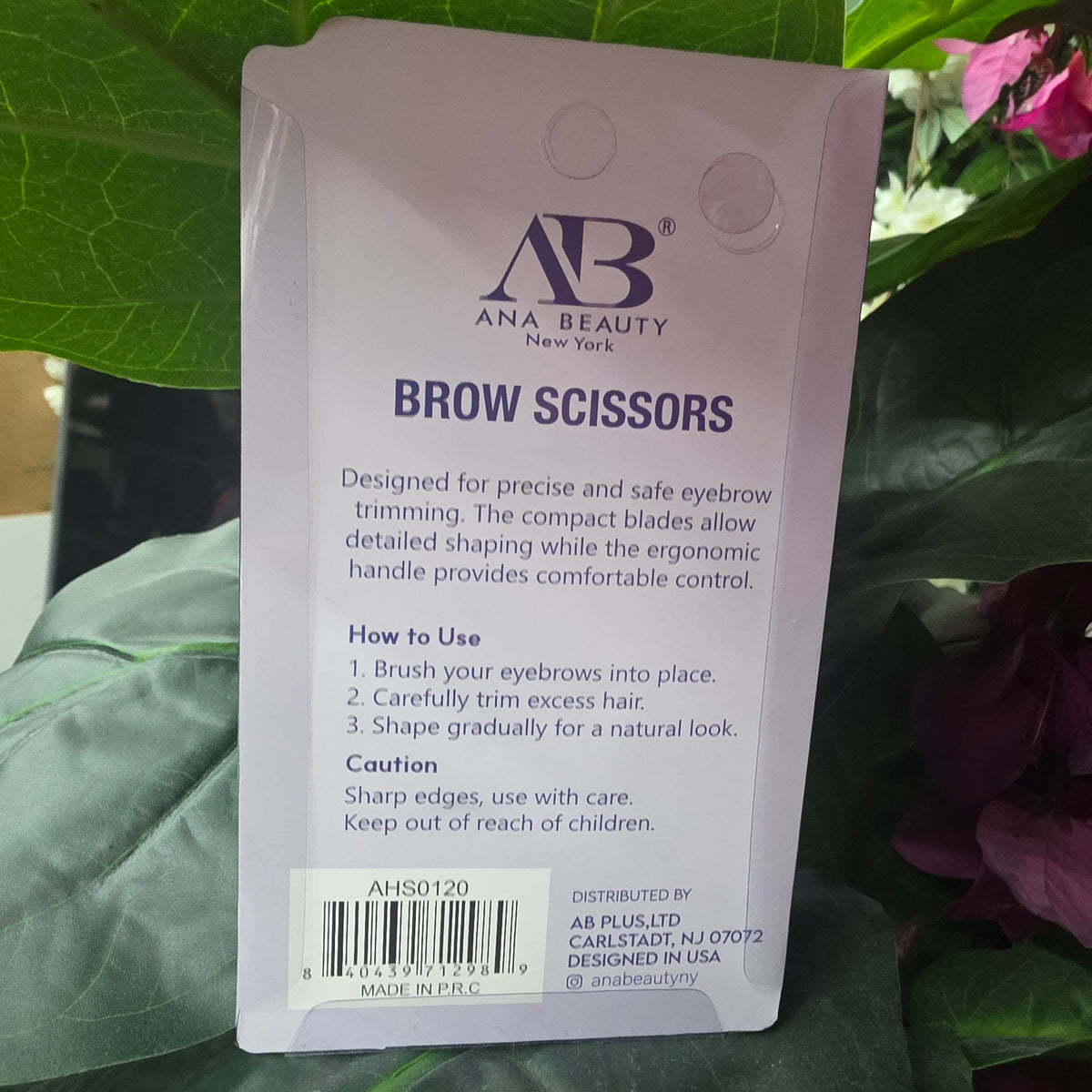 Ana Beauty Brow Scissors | Eyebrow Grooming Tool