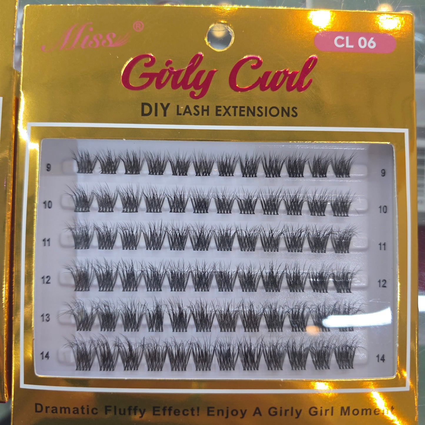 Miss Lashes Girly Curl DIY Lash Extensions CL06