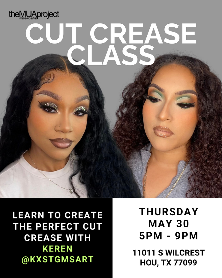 Cut Crease Makeup Class - May 30th @ 5pm