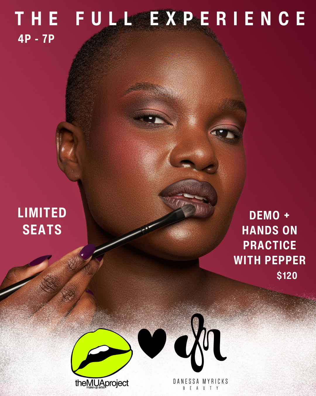 Danessa Myricks Beauty Makeup Class - April 23, 2026 @ 4PM
