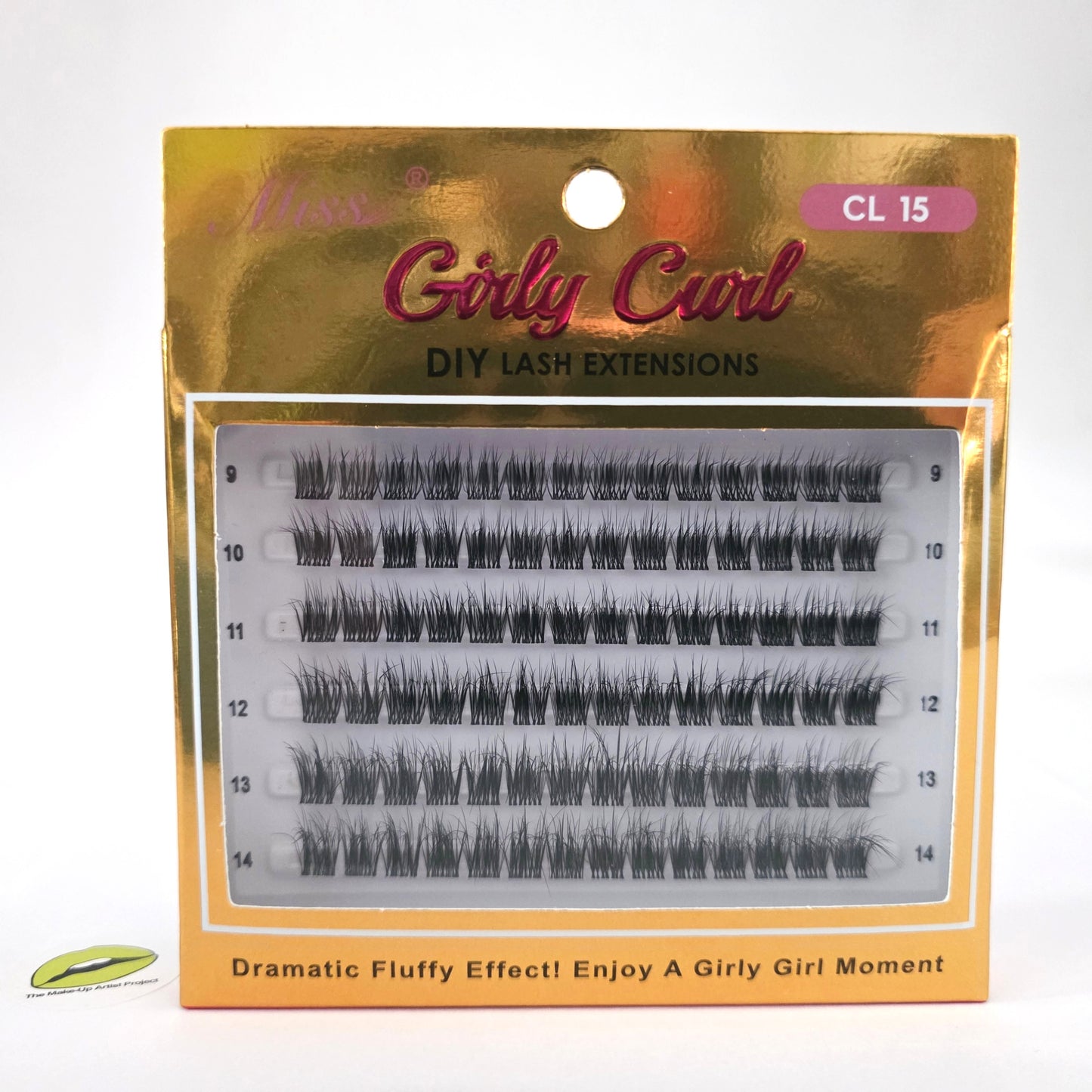 Miss Lashes Girly Curl DIY Lash Extensions CL15