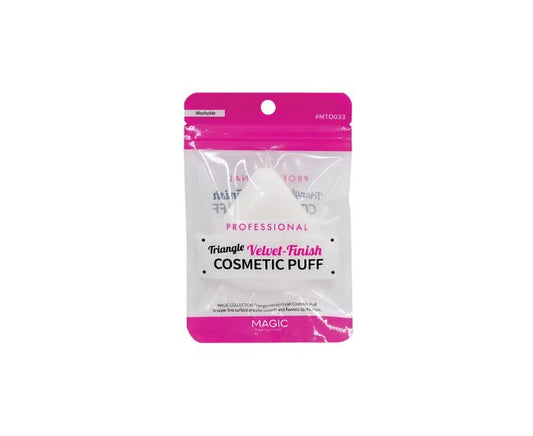 Magic Collection Velvet Finish Triangle Cosmetic Puff
