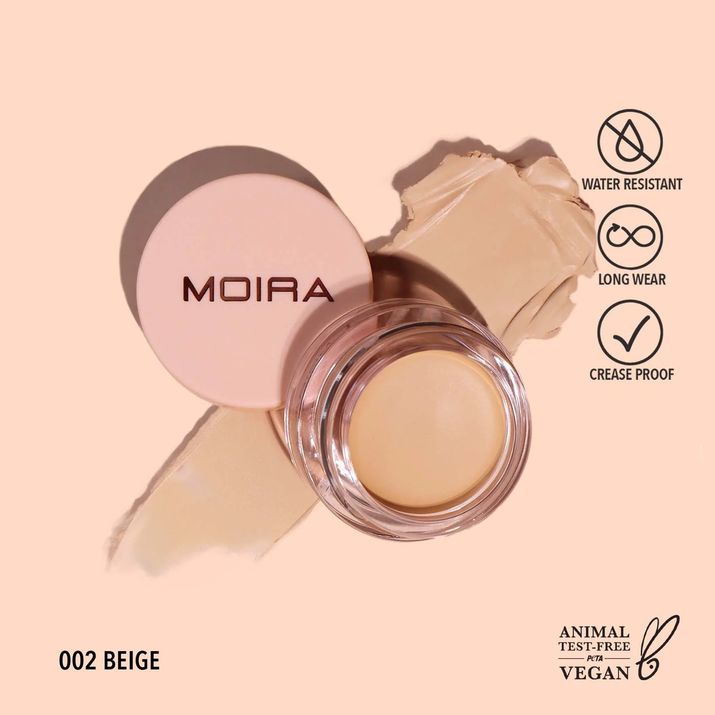 Moira Lasting Priming Cream Shadow