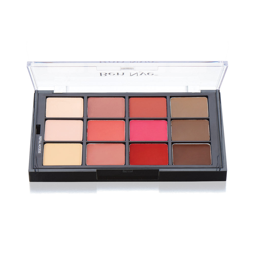 Ben Nye Light-Med Blush/Contour Palette 24gm./.84oz. STP11