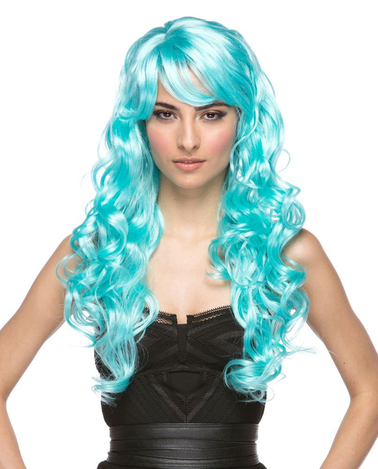 Melrose Light Blue Wig