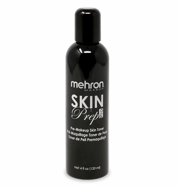 Mehron Makeup Skin Prep Pro Mattifying Skin Toner  Long Lasting Pre-Makeup  Skin Primer 4 fl oz (120 ml) : Body Paint Makeup : Beauty & Personal Care 