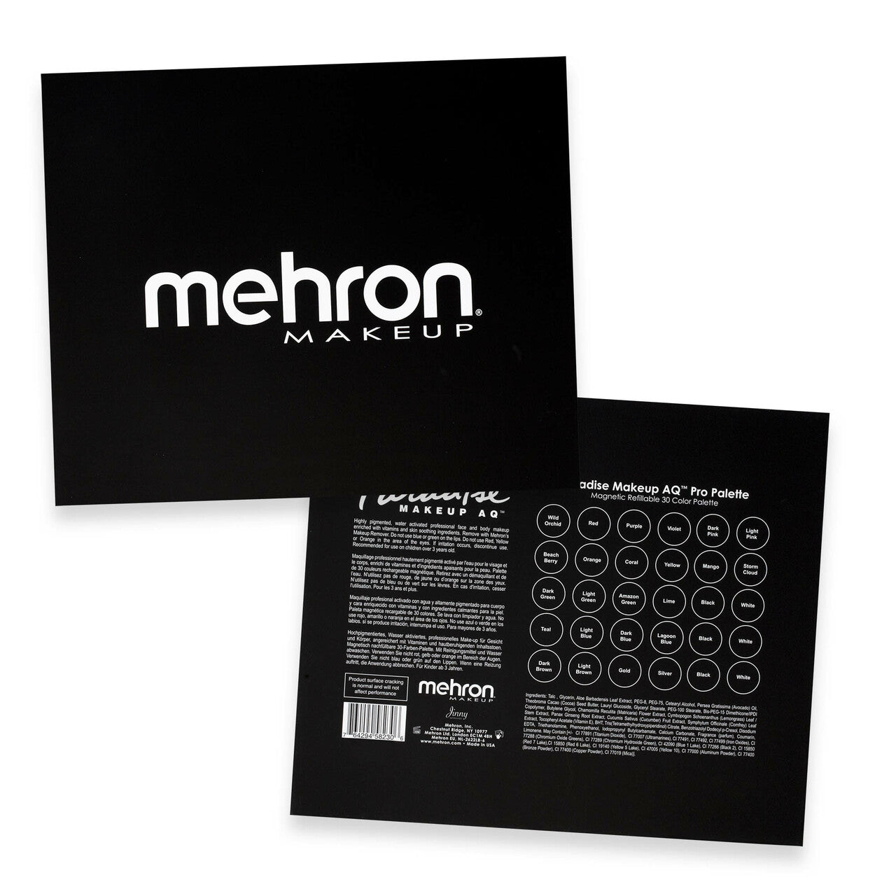Mehron Paradise Makeup AQ™️ 30 Color Pro Palette