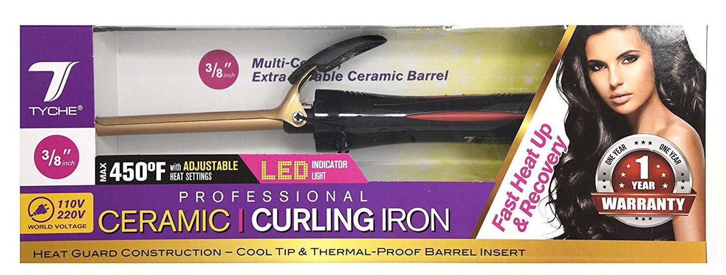 Tyche Curling Iron 3/8" Barrel