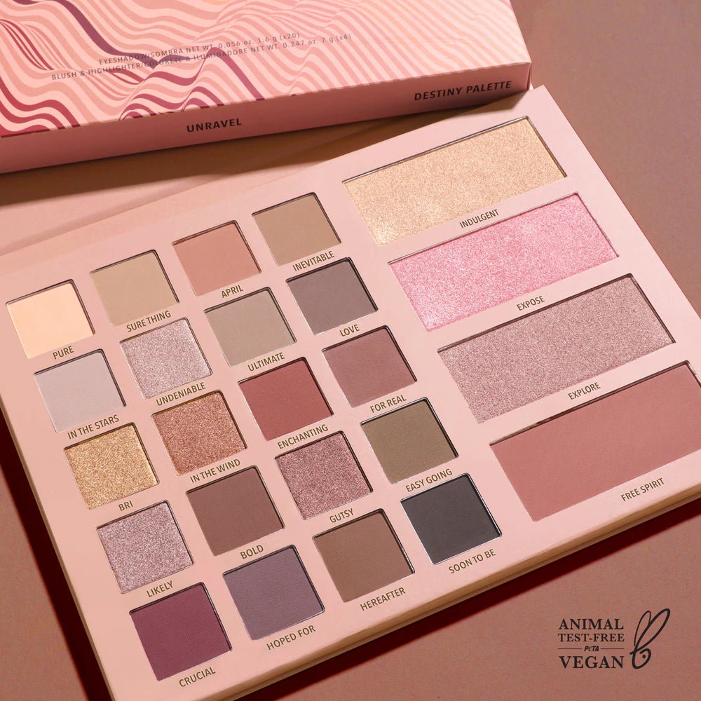 Moira Unravel Destiny Face and Eye Palette DEP001
