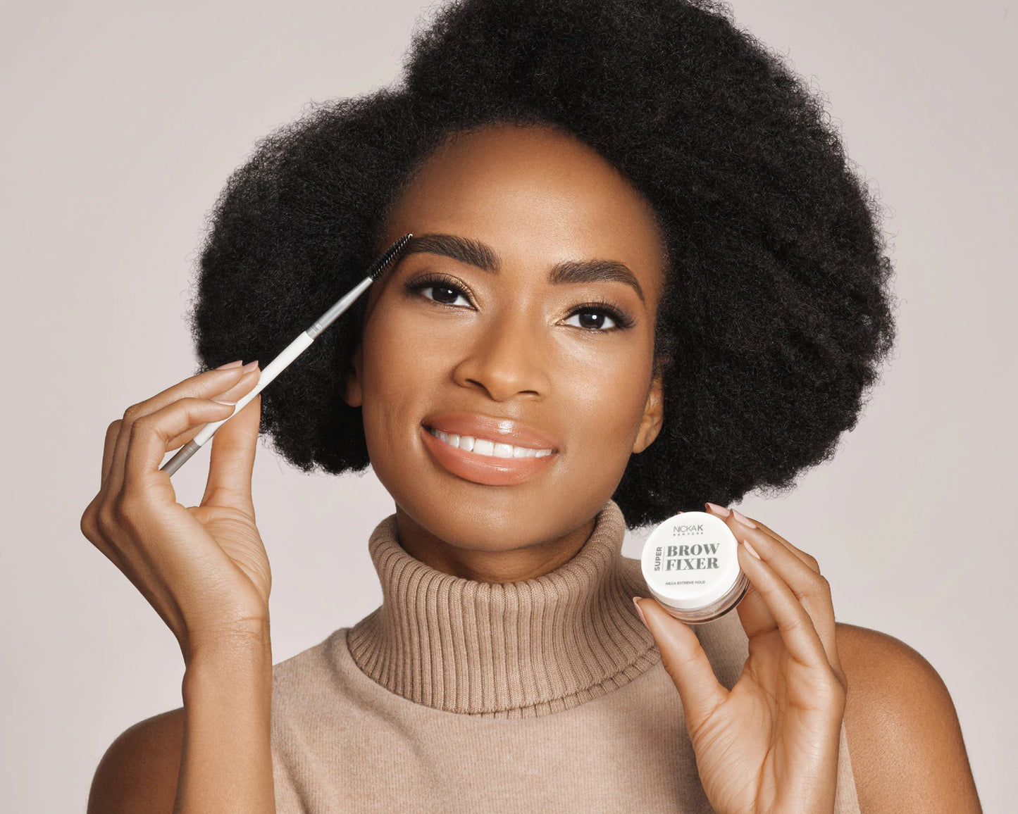 Nicka K Super Brow Fixer Styling Wax EBFX01