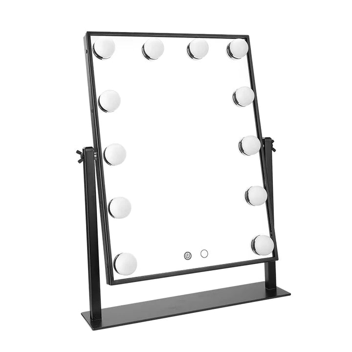 Lurella 12 Bulb Vanity Mirror - Black
