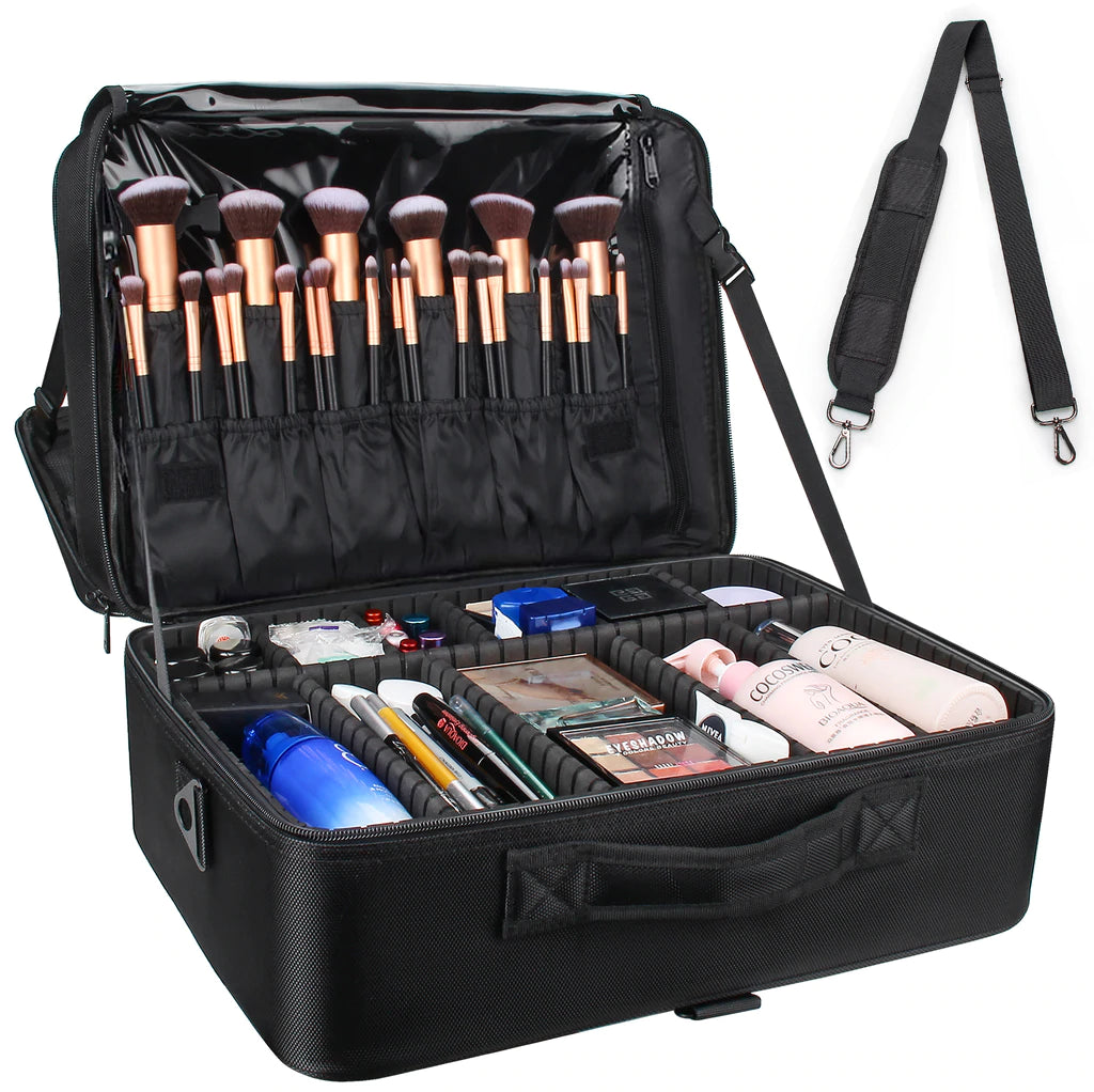 Large best sale makeup case