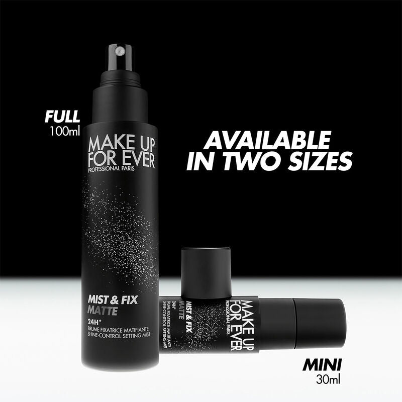 Make Up For Ever NEW Mist & Fix Matte 24HR Setting Spray